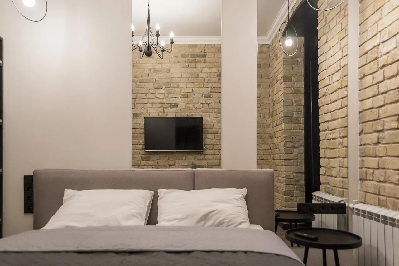 Студия В Стиле Лофт Исторический Центр Apartman Kijev